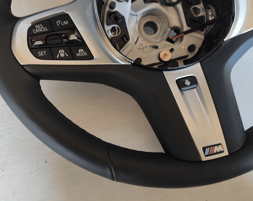MEWANT Coprivolante per BMW M Sport Serie 3 G20 G21 F40 F44 / 4 G22 G23 / 5 G30 G31 G32 G11 G12 G14 G15 G16