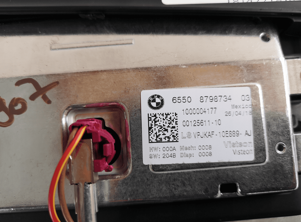 Display centrale BMW X5 G05 X6 G06 X7 G07