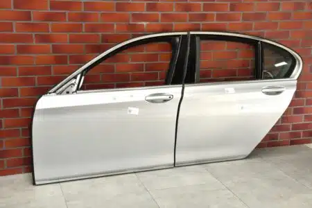 PORTIERA SINISTRA ANTERIORE POSTERIORE BMW 7 G11 COLORE A83 GLACIERSILBER