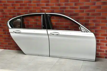Porte destre anteriori posteriori BMW 7 G11 colore A83 Glaciersilber