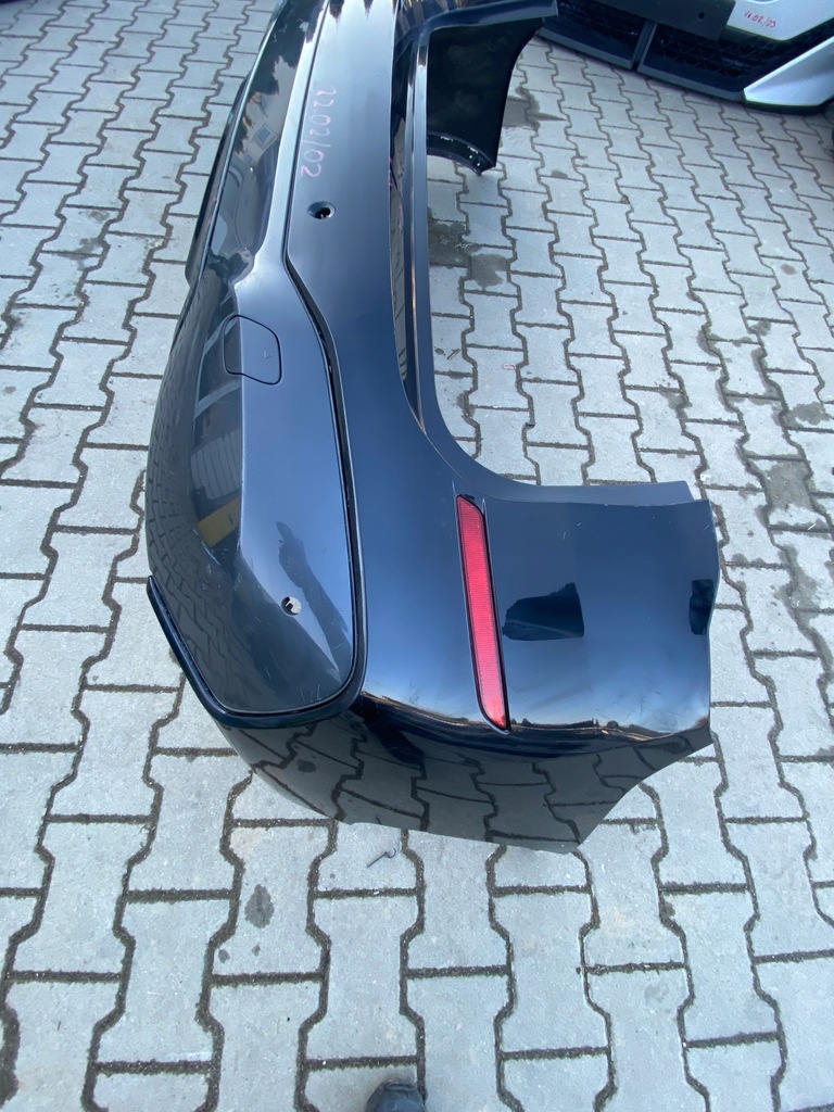 Protezione Paraurti Posteriore In Acciaio Inox Nero Compatibile Con BMW X1 U11 M-Sport 2022- 'Ribs Protezioni Da Paraurti - 8