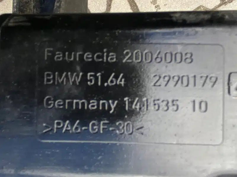 BMW X1 E84 Guida montaggio fanale sinistro anteriore 2990179