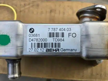 radiatore SPALIC EGR BMW 3 E46 5 E39 7 E38 7787404 NUOVO