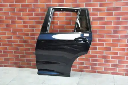 Portiera posteriore Sinistro BMW X3 G01 X3M F97 416 nero carbonio