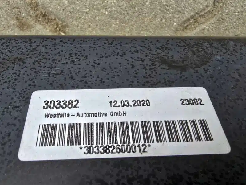 Gancio traino elettrico BMW 6 GT G32 6870169
