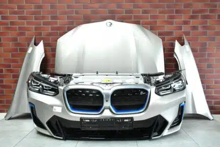 maschera paraurti fari rinforzo BMW iX3 G08 BEV LCI lift elettrico Pacchetto M