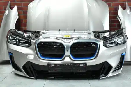 maschera paraurti fari rinforzo BMW iX3 G08 BEV LCI lift elettrico Pacchetto M