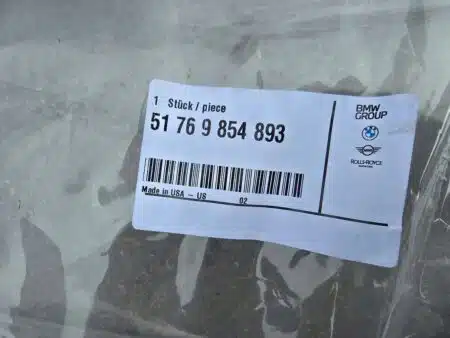 Guarnizione del portellone del bagagliaio BMW X5 G05 X5M F95 9854893 Nuova