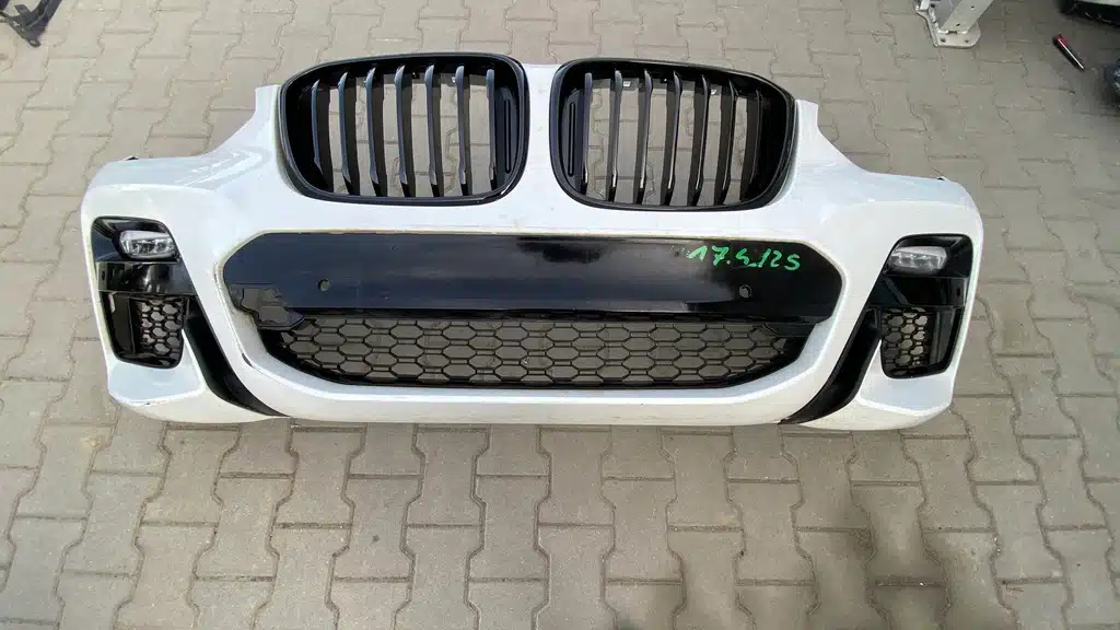Presa D'Aria Laterale Per Parafango Anteriore – Compatibile Con BMW X3 G01 / X4 G02 2018-2020 – Nero Lucido – Coppia Di Bocchettoni In ABS