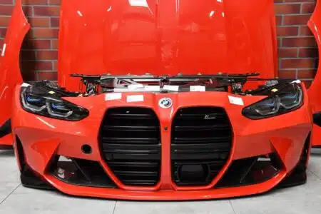 Cofano Raffreddatori Rinforzo Fari Laser Paraurti BMW M3 G80 COMPETITION