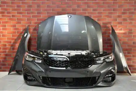 Hood Reinforcement Grille LED Lights Bumper BMW 3 G20 G21 M-PACKAGE B39