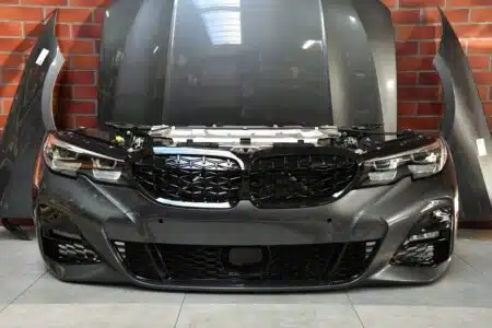 Hood Reinforcement Grille LED Lights Bumper BMW 3 G20 G21 M-PACKAGE B39