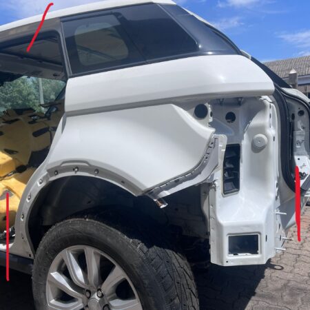 PARAFAGNO POSTERIORE SINISTRO RANGE ROVER EVOQUE L538 2011-2018 -129-