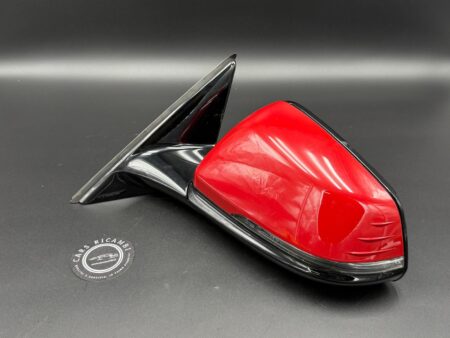 SPECCHIETTO SINISTRO COMPLETO 7 PIN BMW SERIE 1 F40 2018-2024 COLORE ROSSO A75 -21-