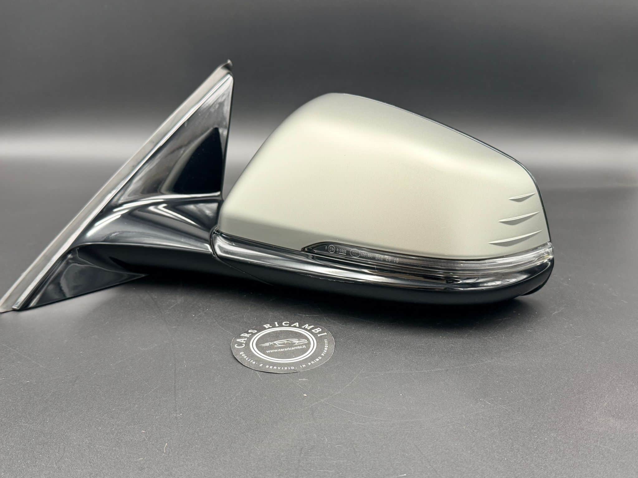 SPECCHIETTO SINISTRO COMPLETO 8 PIN BMW SERIE 1 F40 M135i 2018-2024 COLORE cerio grigio -21-